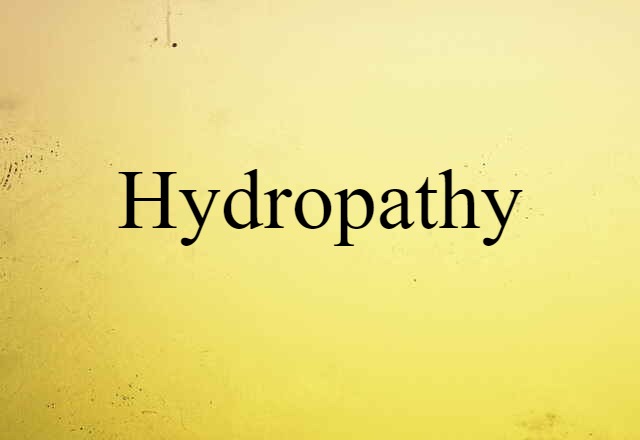 hydropathy