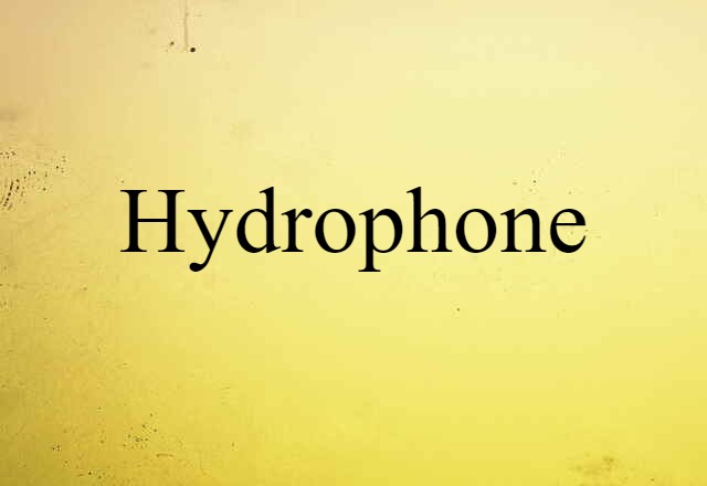 hydrophone