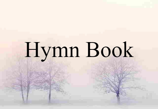 hymn book