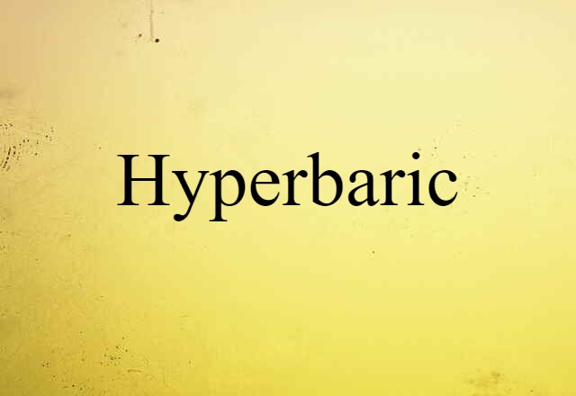 hyperbaric