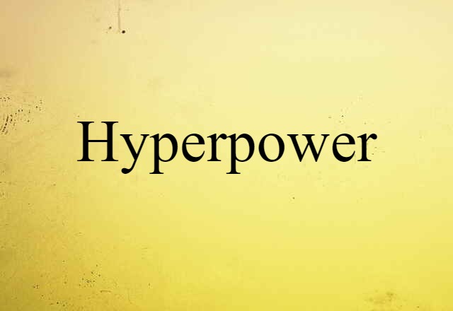 hyperpower