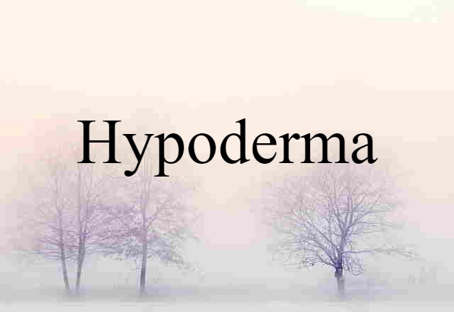 hypoderma