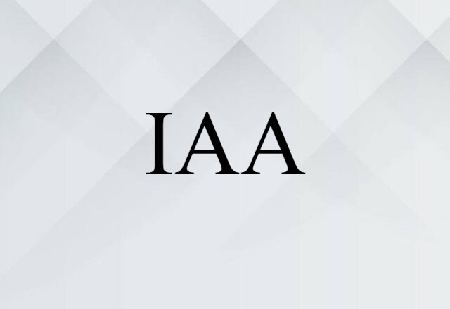 IAA