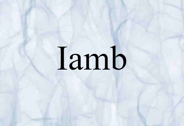 iamb