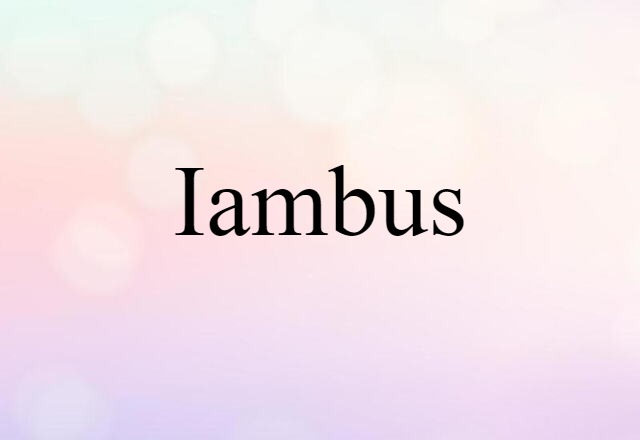 iambus