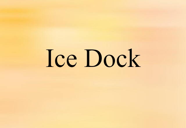 ice dock