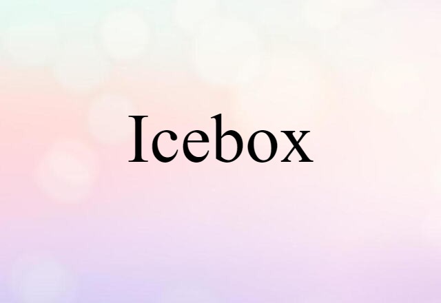 icebox