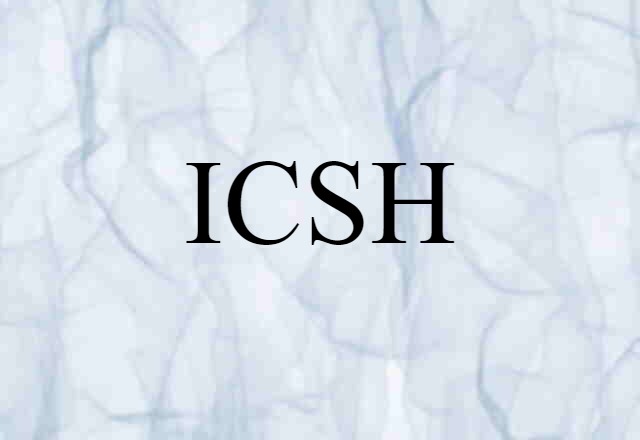 ICSH