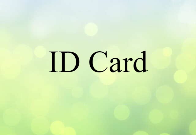 ID card