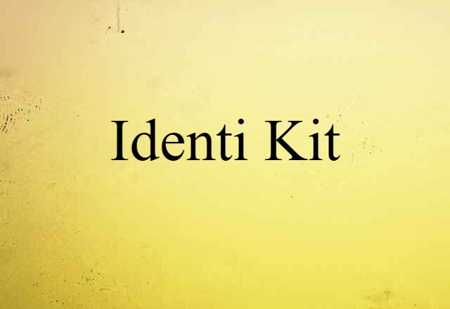 Identi-Kit (noun) Definition, Meaning & Examples