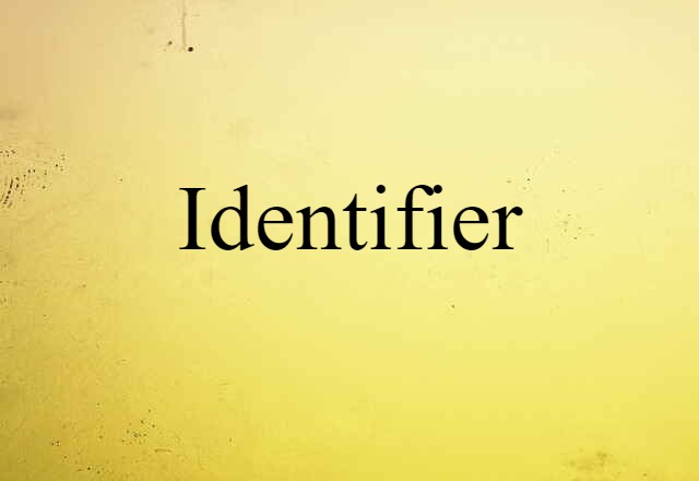 identifier