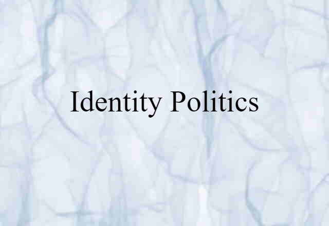 identity politics