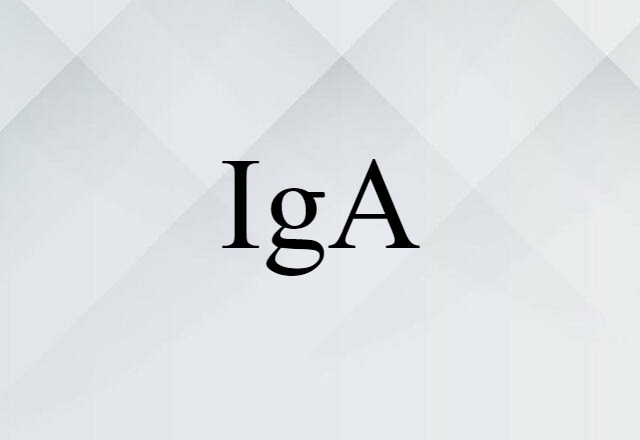 IgA