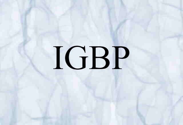 IGBP