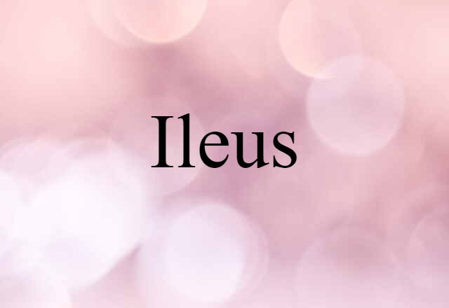 ileus