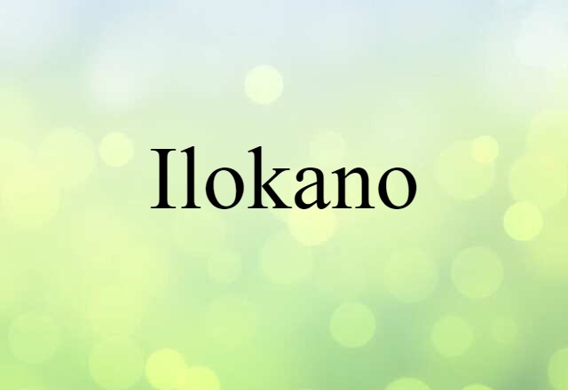 Ilokano