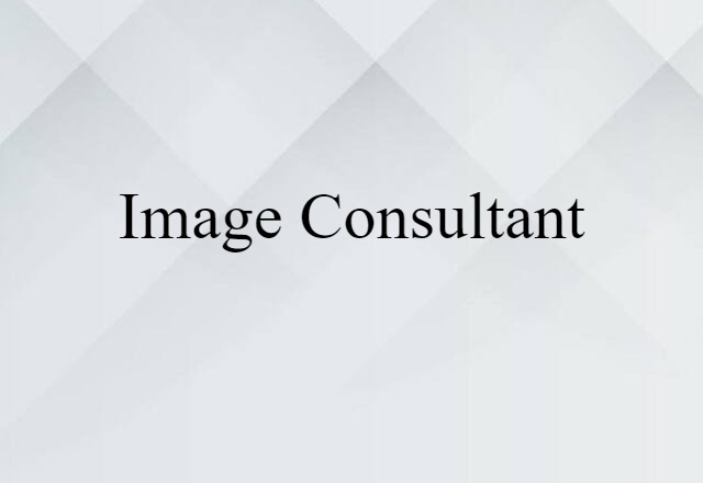 image consultant