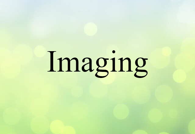 Imaging (noun) Definition, Meaning & Examples