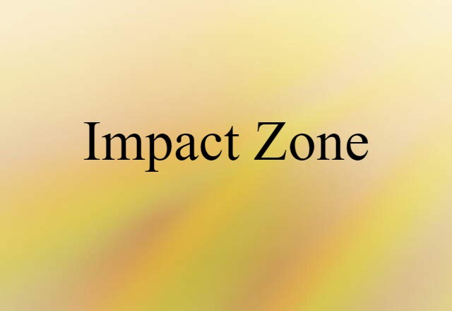 impact zone