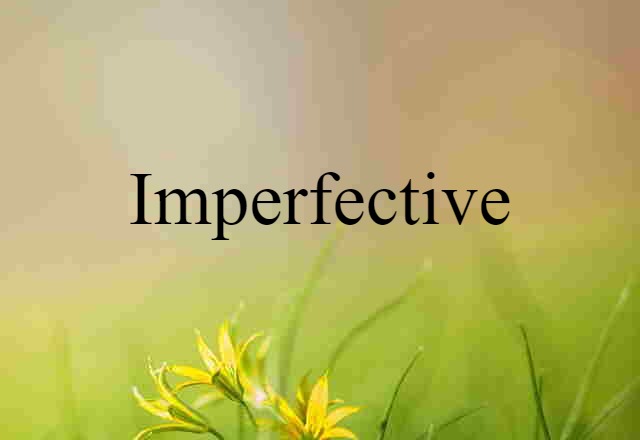 imperfective