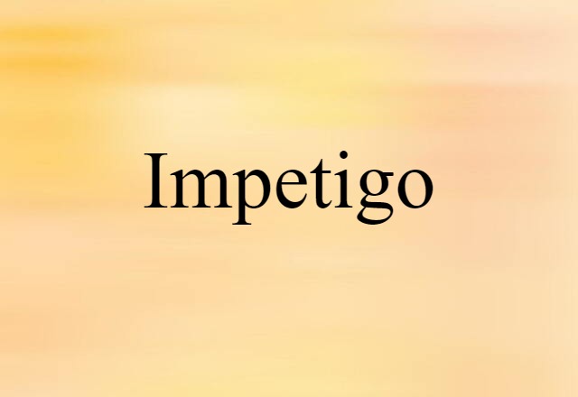 impetigo