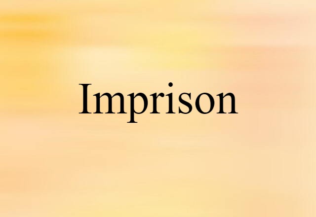 imprison