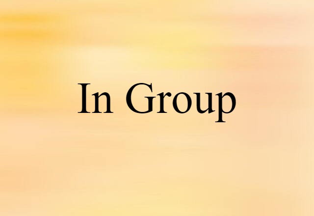 in-group