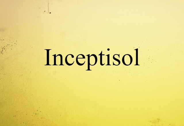 inceptisol