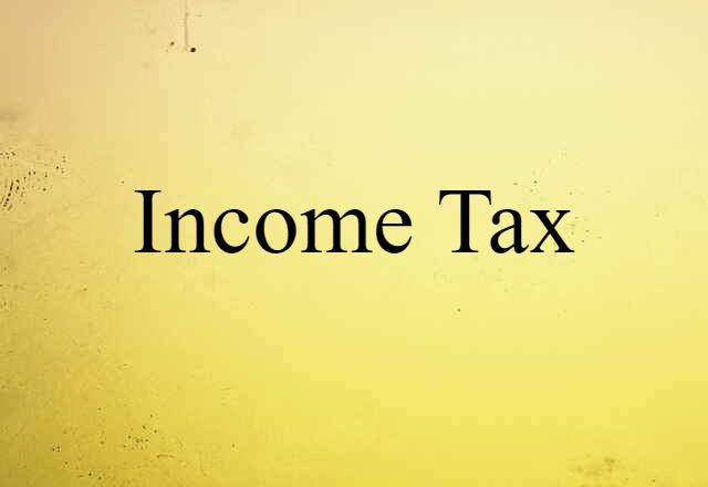 income tax