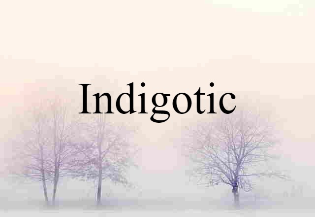 indigotic