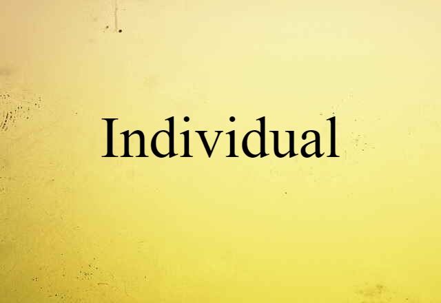 individual