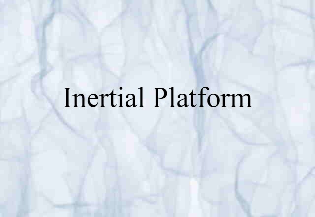 inertial platform