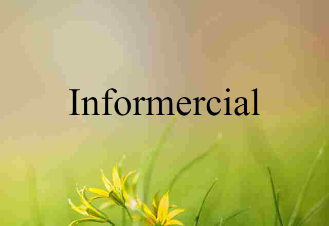 informercial