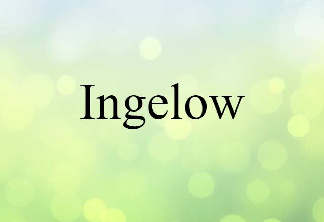 Ingelow