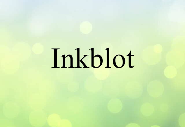 inkblot