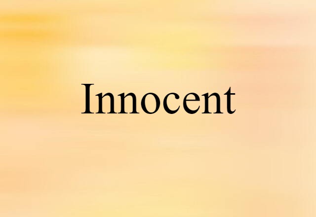 innocent