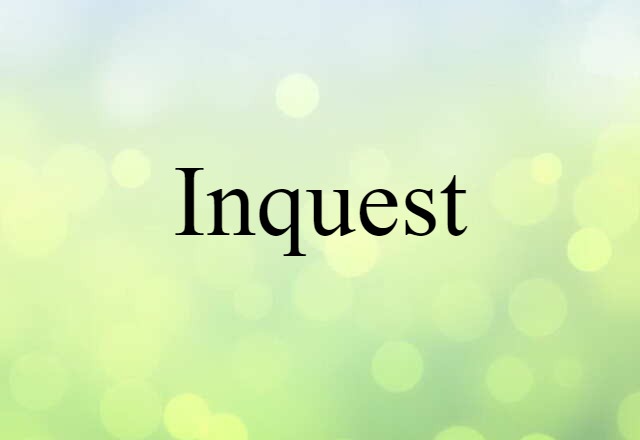 inquest