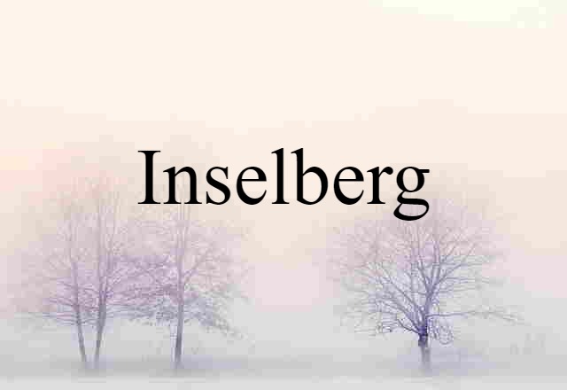 inselberg