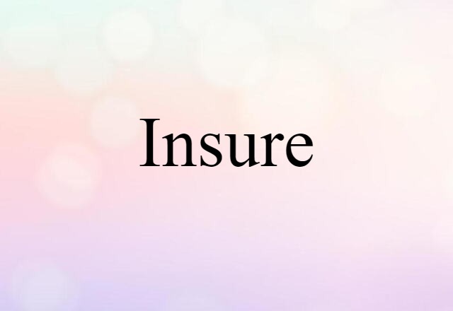 insure