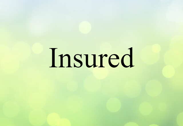 insured