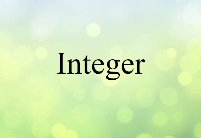 integer