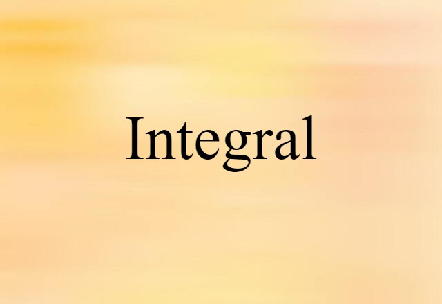 integral