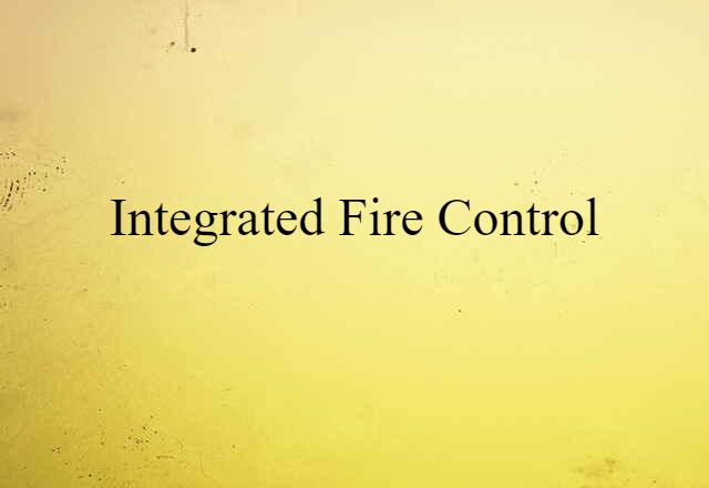 integrated fire control