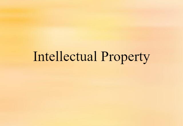 intellectual property