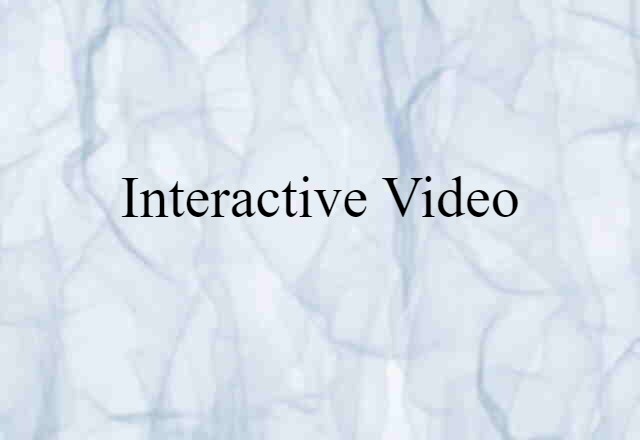 interactive video