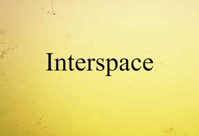 interspace