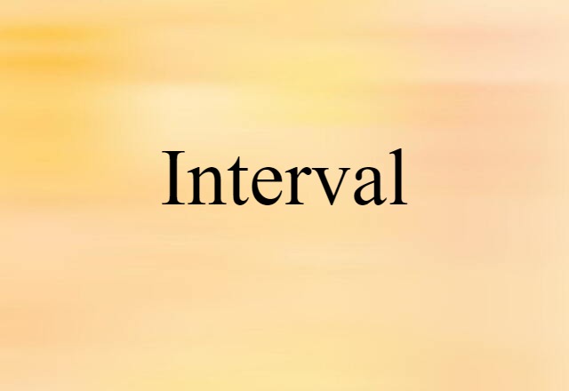 interval