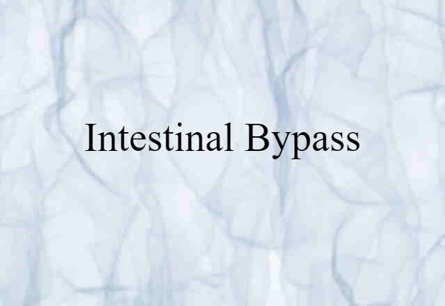 intestinal bypass