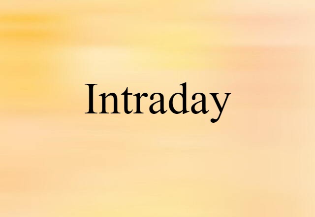 intraday