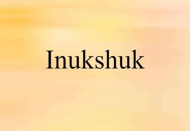 inukshuk